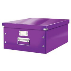 Vek krabica A3 Click & Store purpurov 