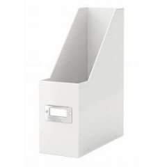 Stojan na asopisy Leitz Click & Store biely 