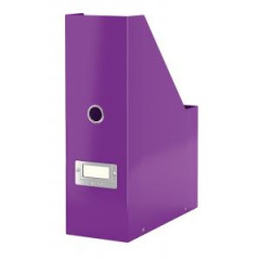 Stojan na asopisy Leitz Click & Store purpurov 