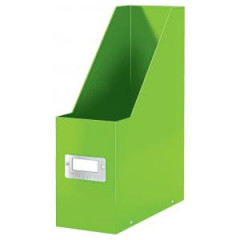 Stojan na asopisy Leitz Click & Store metalick zelen 