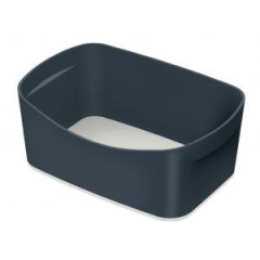 Stoln box Leitz MyBox Cosy zamatov siv 