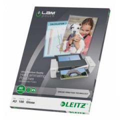 Laminovacie flie Leitz A3 80 mic 