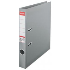 Zaklada pkov Esselte No.1 celoplastov 5cm siv 