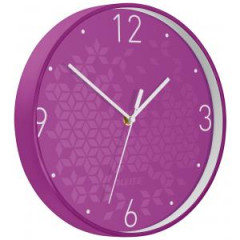 Nstenn hodiny Leitz WOW purpurov 
