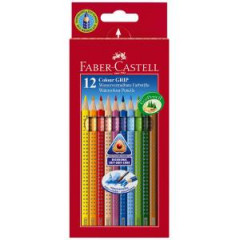 Farbiky akvarelov Faber Castell Color Grip 12ks farebn 