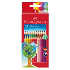 Farbiky akvarelov Faber Castell Color Grip 24ks farebn
