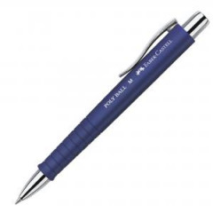 Gukov pero FABER-CASTELL Poly Ball modr