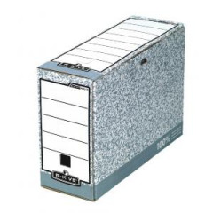 Archvny box Fellowes BANKERS BOX 105mm siv/biely 