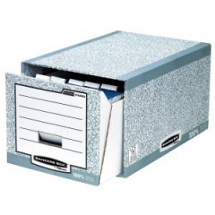 Zsuvkov archv Fellowes BANKERS BOX siv/biely 