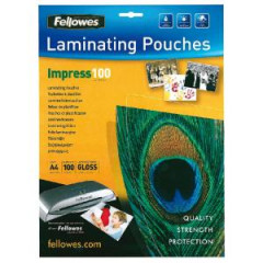 Laminovacie flie Fellowes 216x303 A4 100mic 