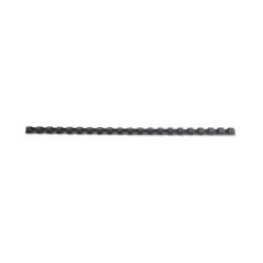 Plastov hrebene GBC 21R 12mm ierne 