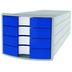 Zsuvkov box Impuls siv/modr 