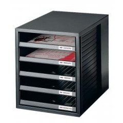 Zsuvkov box Cabinet ierny 