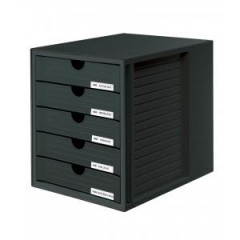 Zsuvkov box System zatvoren ierny 