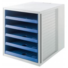Zsuvkov box Cabinet KARMA eko-modr 