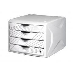Zsuvkov box Chameleon white queen 