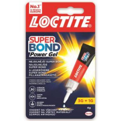 Sekundov lepidlo Loctite Super Bond Power Gel 4 g