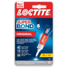 Sekundov lepidlo Loctite Super Bond Original 3+1g