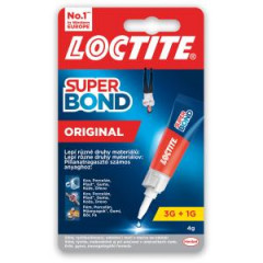 Sekundov lepidlo Loctite Super Bond Original 3+1g 