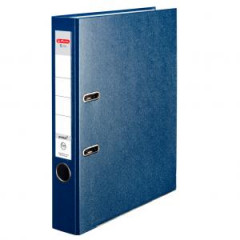 Zaklada pkov Herlitz Q.file 5cm modr 