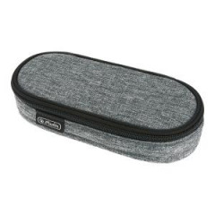 Puzdro etue Herlitz 21,5x9x6cm siv