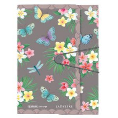 Plastov obal s gumikou Herlitz Ladylike Mot 