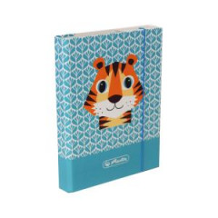 Box na zoity A4 s gumikou Cute Animals Tiger