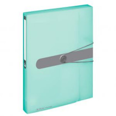 Plastov box s gumikou Herlitz A4 PP mint 