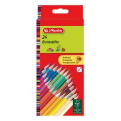 Farbiky Herlitz trojhrann 24 farieb 