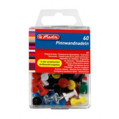 Napichovacie pendlky Herlitz mix farieb 60ks 