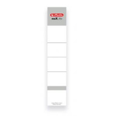 ttok chrbtov samolepiaci Herlitz 5cm biely 10ks 