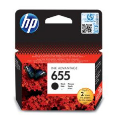 Atramentov npl HP CZ109AE HP 655 black (550 str.) pre Deskjet Ink Advantage 3525/4615/4625/5525