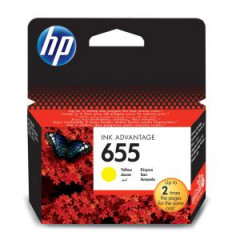Atramentov npl HP CZ112AE HP 655 yellow (600 str.) pre Deskjet Ink Advantage 3525/4615/4625/5525