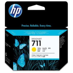 Atramentov npl HP CZ136A HP 711 yellow (3x29 ml) pre DesignJet T120/T520/T130/T530