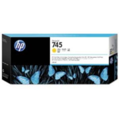 Atramentov npl HP F9K02A HP 745 yellow (300 ml) pre DesignJet Z2600 PostScript/Z5600 PostScript