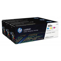 Toner HP CF370AM HP 305A kombin. balenie C/M/Y (CE411A,CE412A,CE413A) 
