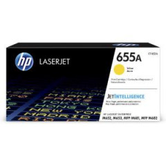 Toner HP 655A Yellow Original LaserJet Cartridge (CF452A) 