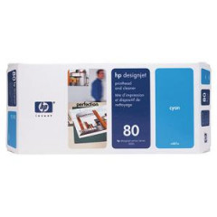 Tlaov hlava HP C4821A HP 80 pre Designjet 1000 cyan (17 ml) 