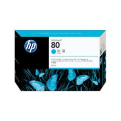 Atramentov npl HP C4846A HP 80 cyan (350 ml) pre Designjet 1000