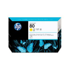 Atramentov npl HP C4848A HP 80 yellow (350 ml) pre Designjet 1000