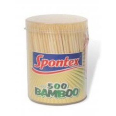 pradl bambusov Spontex 500 kusov