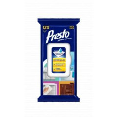 Presto univerzlne istiace vlhen utierky 120ks 