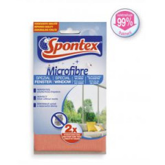 Utierka z mikrovlkna na okn Spontex Window Microfibre 