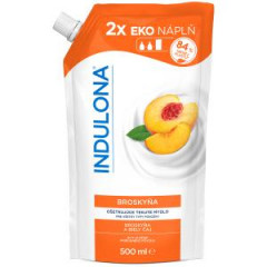 Tekut mydlo INDULONA nhradn npl 500 ml Broskya 