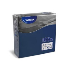 Papierov servtky 1-vrstvov GASTRO 33 x 33cm modr (100 ks) 