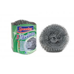 Drtenka na riad kovov Spontex 3 Steelmax 3 kusy 