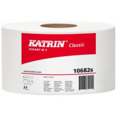 Toaletn papier 2-vrstvov KATRIN Classic Gigant M 23 cm, nvin 300 m 
