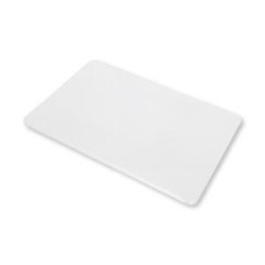 Doska na krájanie 45x30x1,2 cm plast biela 