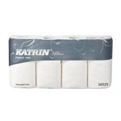 Toaletn papier 3-vrstvov KATRIN Plus Toilet 160, nvin 17,25 m (8 ks)