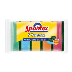 Hubka na riad vek Spontex ANTIBAK 5 ks 